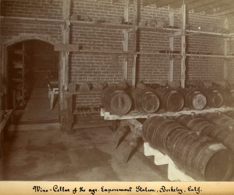 Wine Cellar of the Agricultural Experiment Station, Berkeley, CA